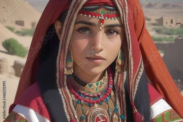 Obraz portrai peopel amazigh morocco