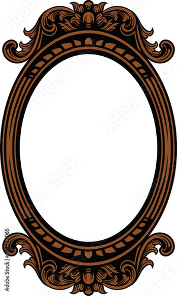 Fototapeta Vintage Mirror Frame