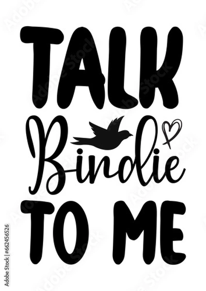 Obraz talk birdie to me