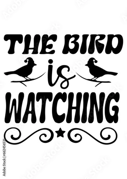 Obraz the bird is watching