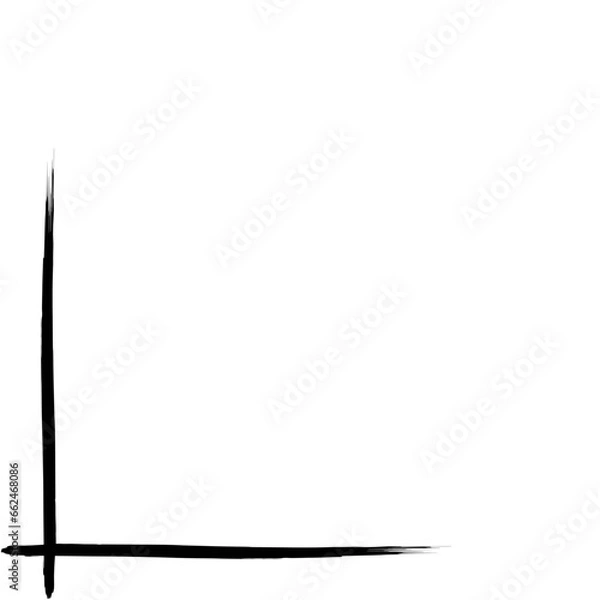 Fototapeta corner border  decoration