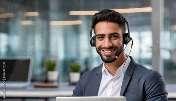 Obraz Call Center Agent