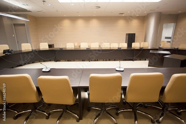 Fototapeta empty conference room