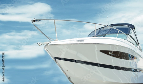 Fototapeta motorówka