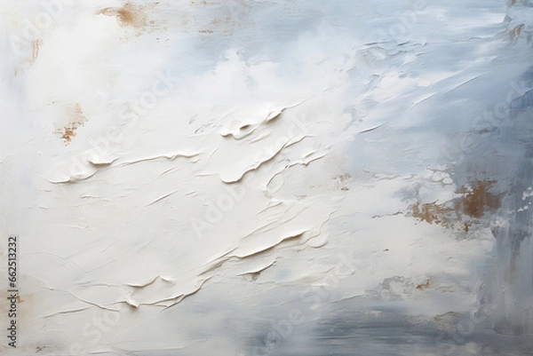 Fototapeta 白い絵の具を塗った壁