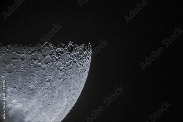 Fototapeta Moon craters