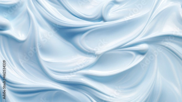 Fototapeta 薄いブルーのクリームの背景
