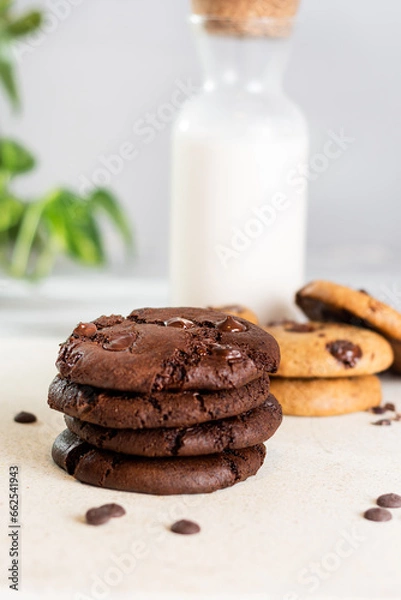 Obraz chocolate chip cookies