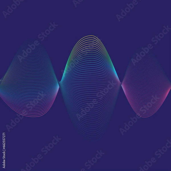 Fototapeta Abstract background with lines