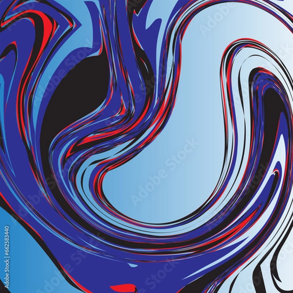 Fototapeta Liquid background using adobe illustrator..