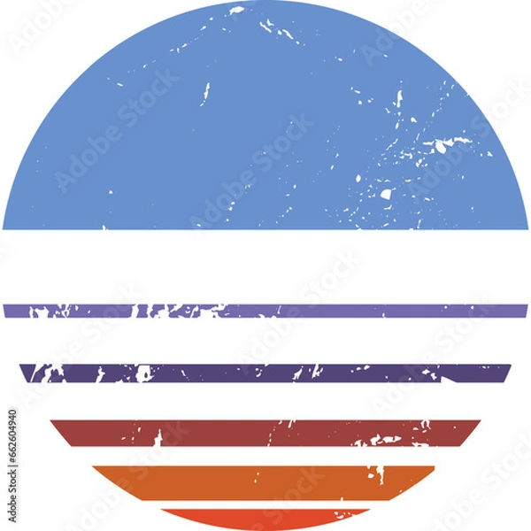 Fototapeta Retro Sunset