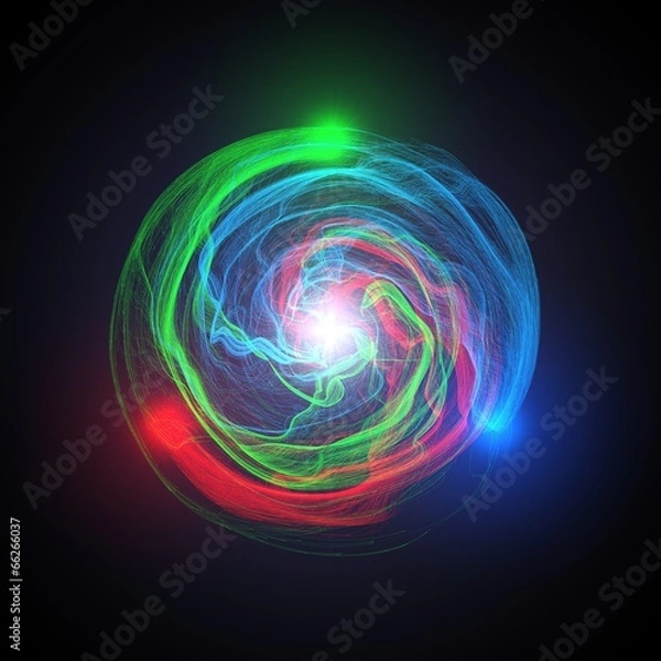 Fototapeta magic lines