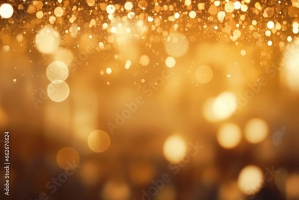 Fototapeta colorful festive abstract blurred bokeh background