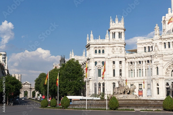 Obraz Cibeles square, Madrid, Spain