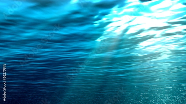 Obraz 海面の反射