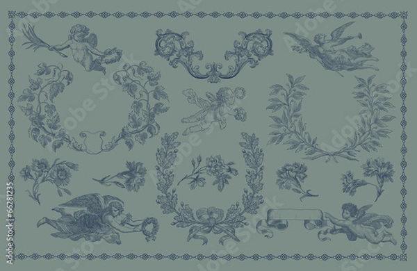 Obraz Angels illustration