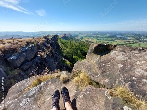 Fototapeta View on hills