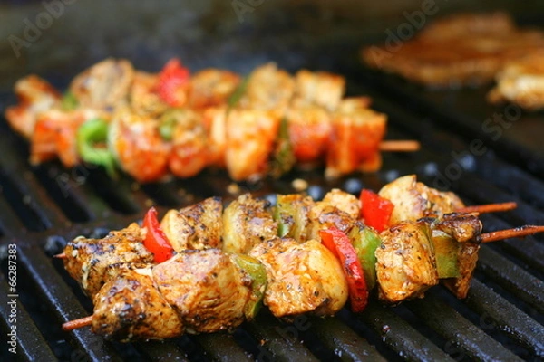 Obraz Gegrillter Spieß