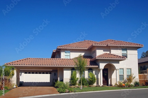 Obraz dom podmiejski