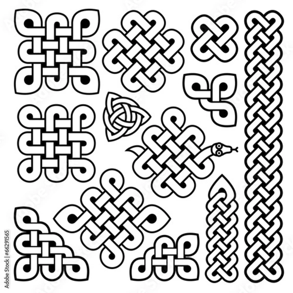 Fototapeta celtic knots