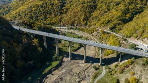 Obraz bridge in the mountains