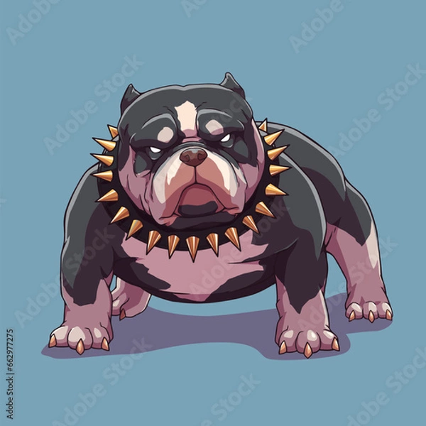 Obraz Dog american bully pitbull	