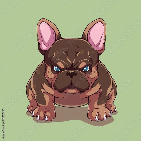 Obraz Dog american bully pitbull	