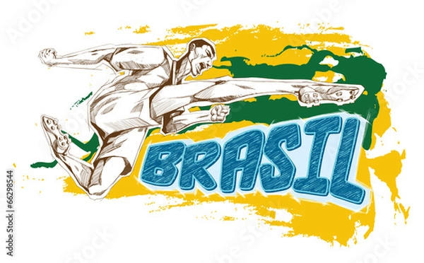 Obraz brasil sign for T-Shirts