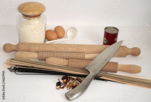 Obraz Nudelteigrollen