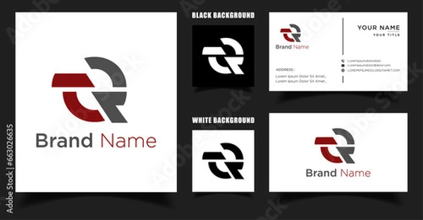 Obraz TR Initial Logo