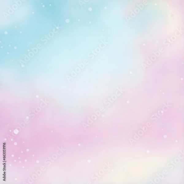 Obraz abstract pastel color snowing background2