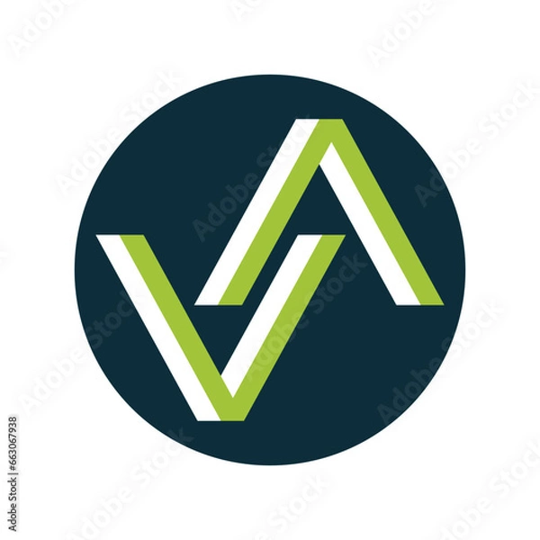 Obraz elegant modern logo design template