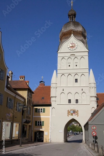 Obraz Erding - Stadttor Ostseite