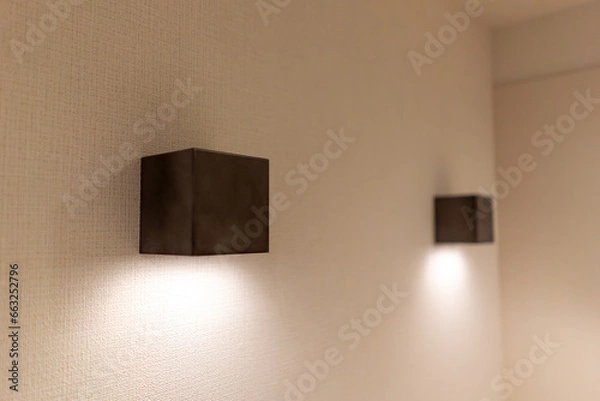 Obraz モダンな部屋の間接照明