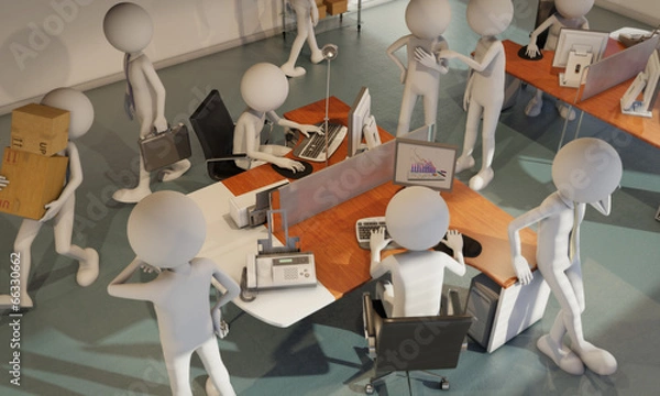 Obraz atmosferę pracy