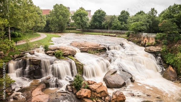 Obraz Falls Park HDR