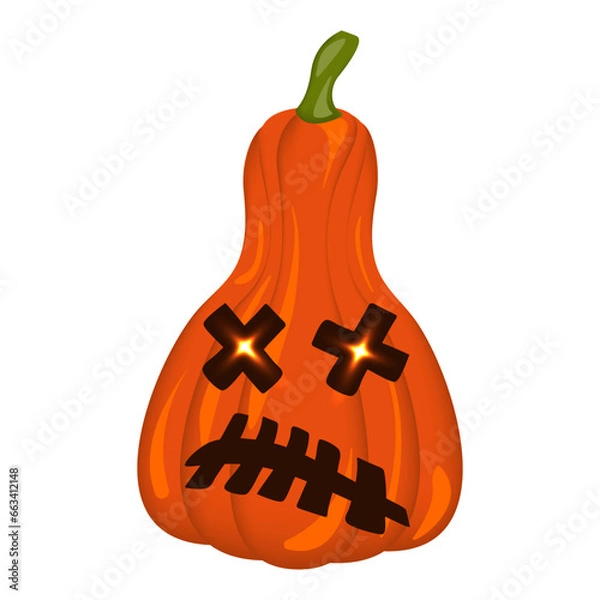 Obraz halloween jack o lantern pumpkin