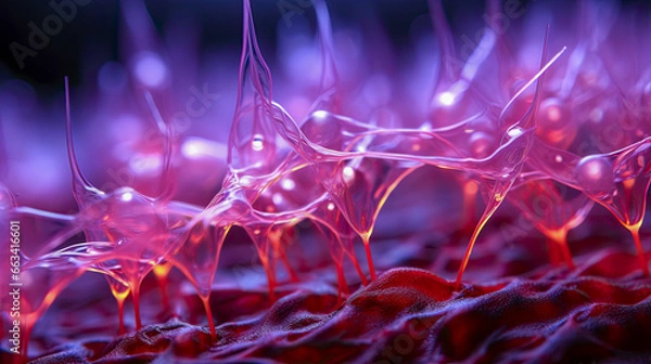 Obraz Abstract Backdrop, Wallpaper, Neural Dreams, A Vibrant Odyssey