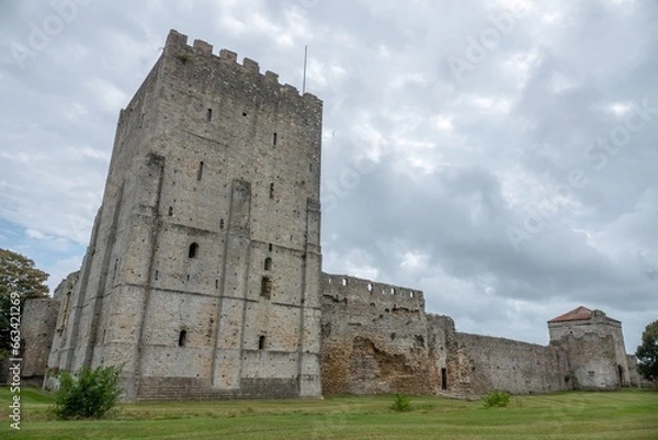 Obraz originally built in the late 3rd century Portchester Castle is the most impressive and best preserved of the Saxon shore forts