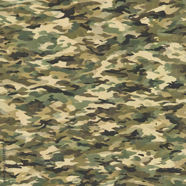 Fototapeta Abstract Backgrounds seamless pattern military camouflage. Camouflage Military texture