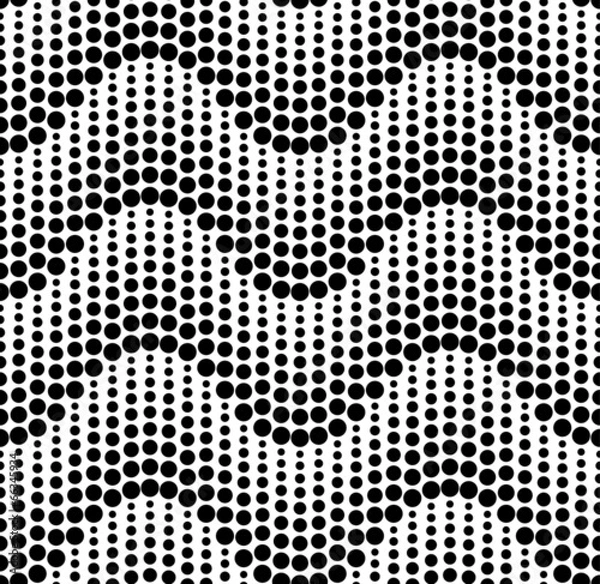 Fototapeta Seamless pattern composed of geometric elements