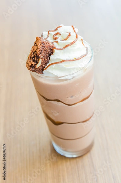 Fototapeta Chocolate smoothies