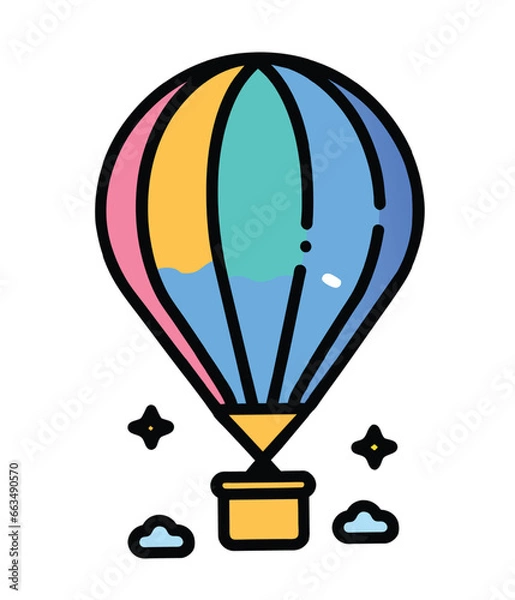 Obraz hot air balloon