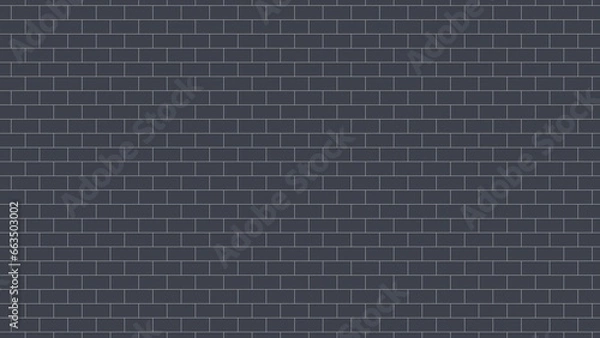 Obraz Gray brick material texture 2