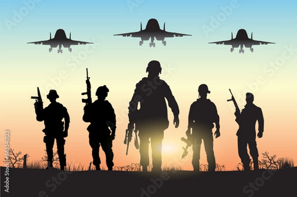 Fototapeta combatant