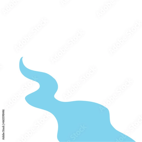 Fototapeta mountain river flow