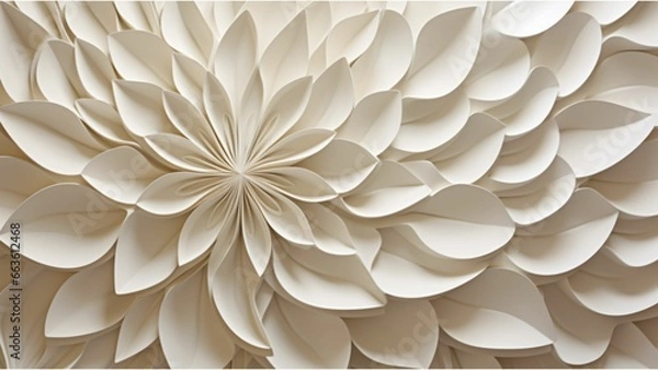 Fototapeta pattern with feathers