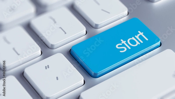 Fototapeta Start Concept