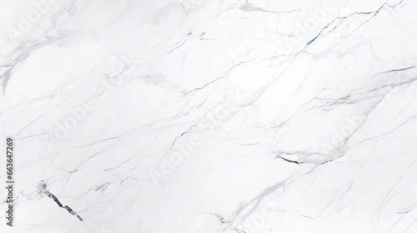 Obraz Elegance of marble with a minimalistic and realistic image of white marble texture.