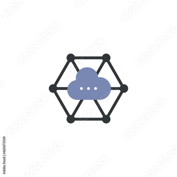 Fototapeta Cloud Computing